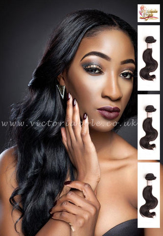Peruvian Bodywave Hair 12"+12"+12" Bundle