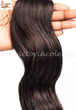 Brazilian Bodywave Virgin Hair Extensions - 1B Natural Black