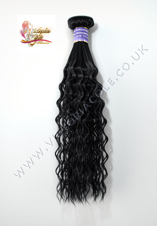 10A grade Malaysian New Bouncy 8" Virgin Hair Extensions Victoria